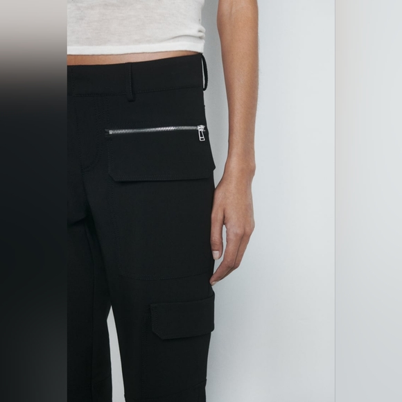 NWT ZIPPERED CARGO PANT BY ZARA - Picture 6 of 13